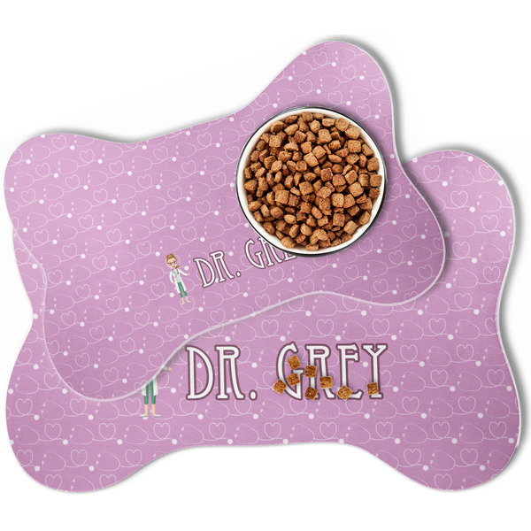 Doctor Avatar Bone Shaped Dog Mats - MAIN