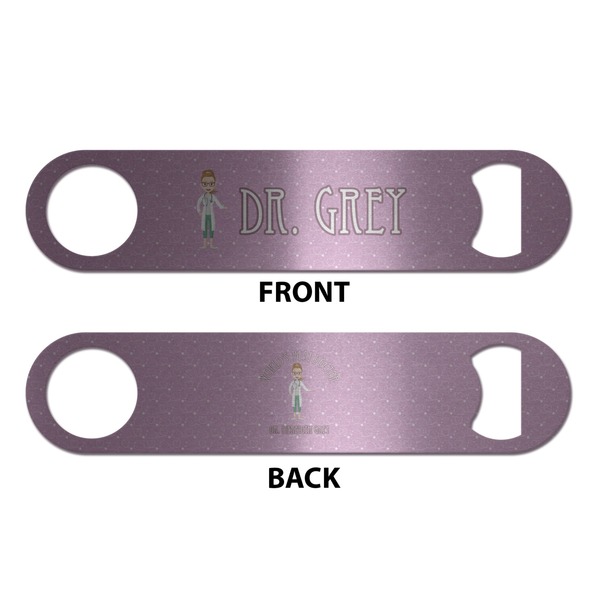 Doctor Avatar Bottle Opener - Front & Back
