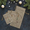 Doctor Avatar Burlap Gift Bags - LIFESTYLE (Flat lay)