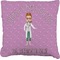 Doctor Avatar Faux-Linen Throw Pillow 18" (Personalized)