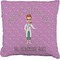 Doctor Avatar Faux-Linen Throw Pillow 20" (Personalized)
