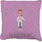 Doctor Avatar Faux-Linen Throw Pillow 26" (Personalized)