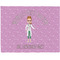 Doctor Avatar Woven Fabric Placemat - Twill w/ Name or Text