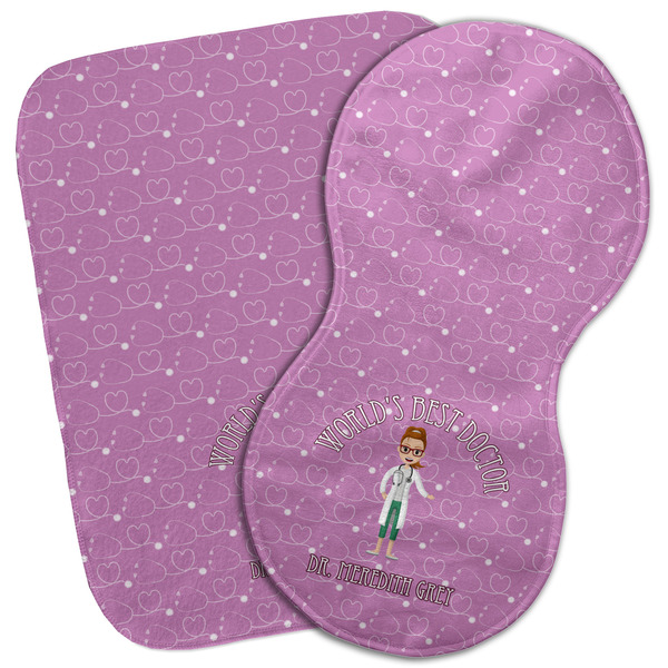 Custom Doctor Avatar Burp Cloth (Personalized)