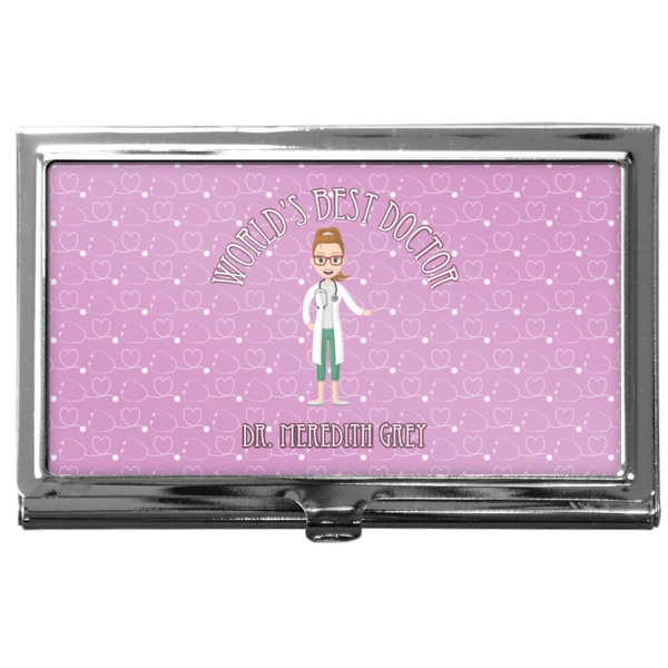 Custom Doctor Avatar Business Card Case