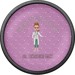 Doctor Avatar Cabinet Knob (Black) (Personalized)