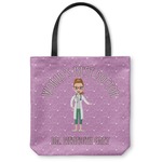 Doctor Avatar Canvas Tote Bag - Large - 18"x18" (Personalized)