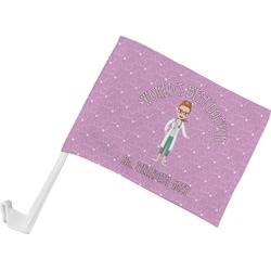 Doctor Avatar Car Flag - Small w/ Name or Text