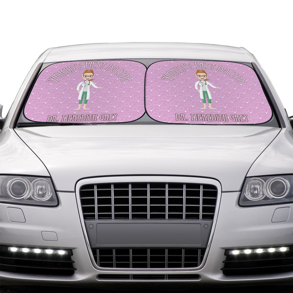 Doctor Avatar Car Sun Shades - IN CONTEXT