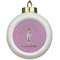 Doctor Avatar Ceramic Ball Ornament (Personalized)