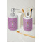 Doctor Avatar Ceramic Bathroom Accessories - LIFESTYLE (toothbrush holder & soap dispenser)