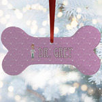 Doctor Avatar Ceramic Dog Ornament w/ Name or Text