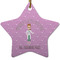 Doctor Avatar Star Ceramic Ornament w/ Name or Text