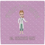Doctor Avatar Ceramic Tile Hot Pad (Personalized)