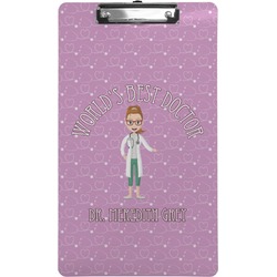 Doctor Avatar Clipboard (Legal Size) (Personalized)
