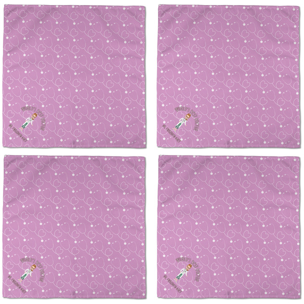 Doctor Avatar Cloth Napkins - Personalized Dinner (APPROVAL) Set of 4