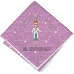 Doctor Avatar Cloth Napkin w/ Name or Text
