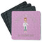 Doctor Avatar Square Rubber Backed Coasters - Set of 4 (Personalized)