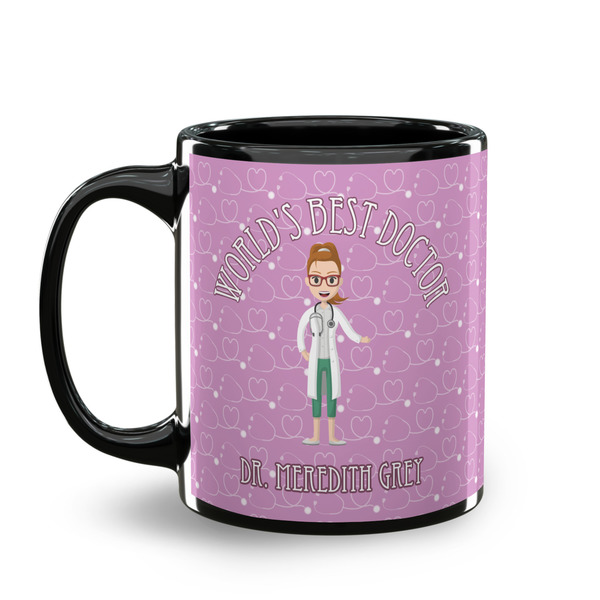 Doctor Avatar Coffee Mug - 11 oz - Black
