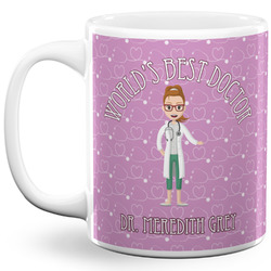 Doctor Avatar 11 Oz Coffee Mug - White (Personalized)