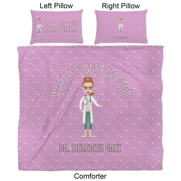 Doctor Avatar Comforter Set - King - Approval