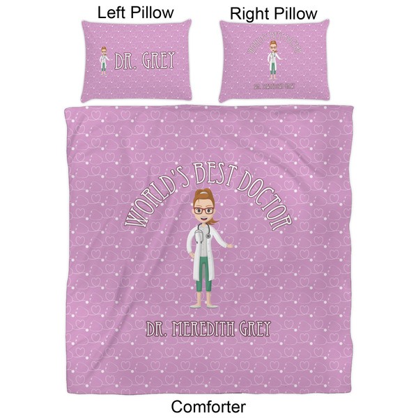 Doctor Avatar Comforter Set - Queen - Approval