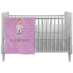 Doctor Avatar Crib Comforter / Quilt (Personalized)
