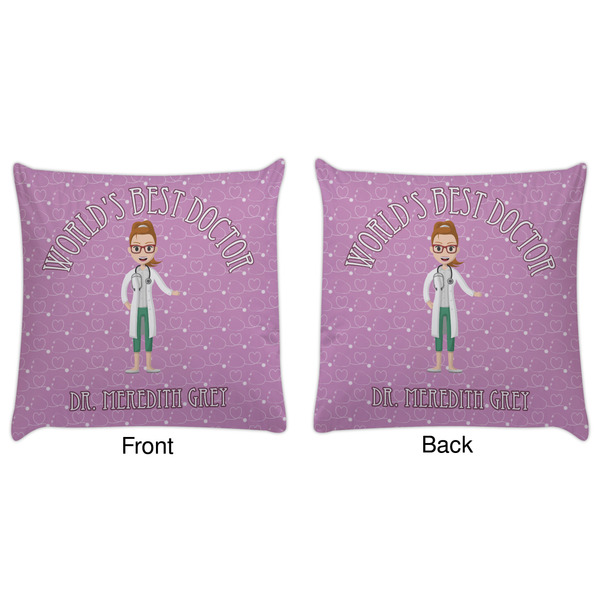 Doctor Avatar Decorative Pillow Case - Approval