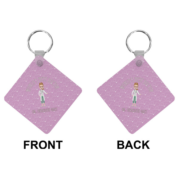 Doctor Avatar Diamond Keychain (Front + Back)