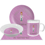 Doctor Avatar Dinner Set - Single 4 Pc Setting w/ Name or Text