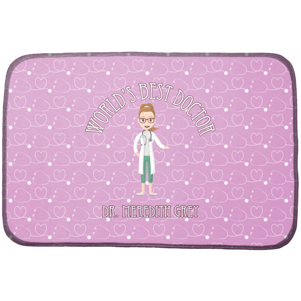 Custom Doctor Avatar Dish Drying Mat (Personalized)
