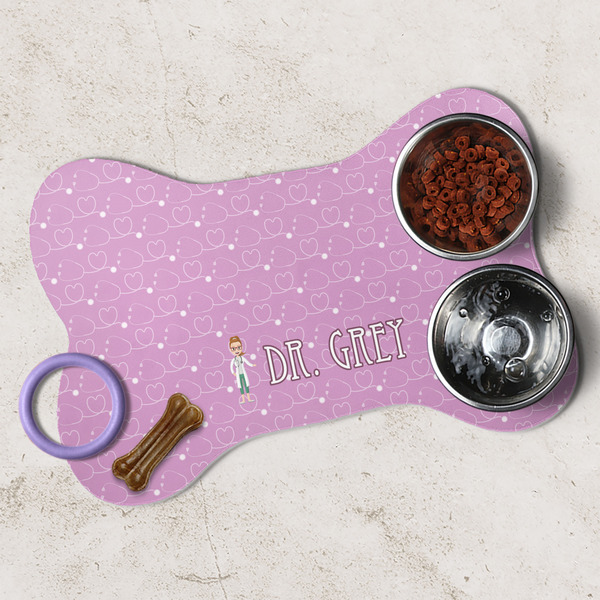 Doctor Avatar Dog Bone Shaped Mat Lifestyle