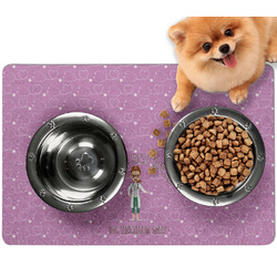Doctor Avatar Dog Food Mat - Small w/ Name or Text