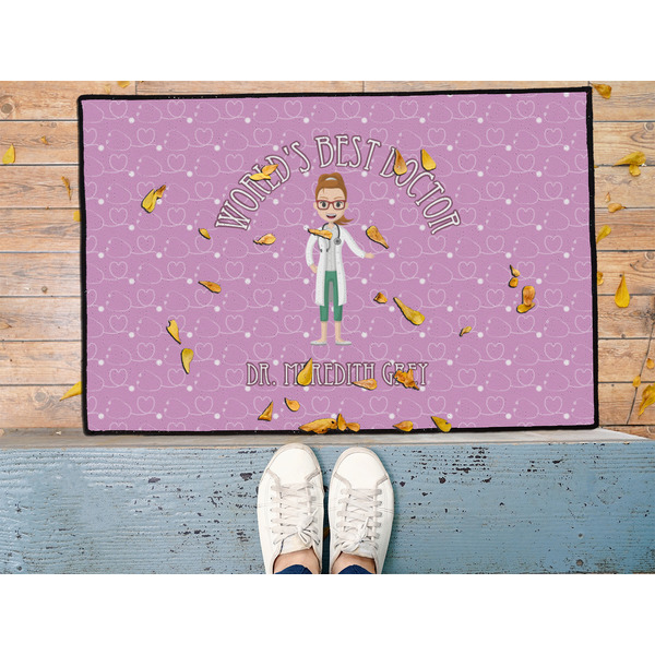 Doctor Avatar Door Mat - LIFESTYLE (Med)
