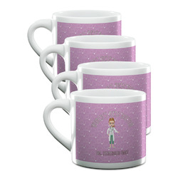 Doctor Avatar Double Shot Espresso Cups - Set of 4 (Personalized)