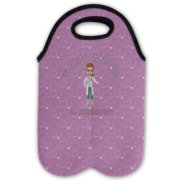 Doctor Avatar Double Wine Tote - Flat (new)