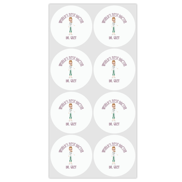 Doctor Avatar Drink Topper - Medium - Set of 12