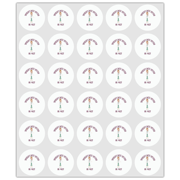 Doctor Avatar Drink Topper - XSmall - Set of 30