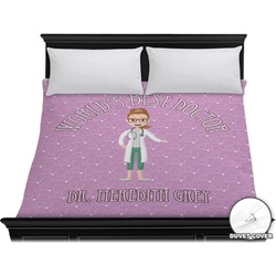 Doctor Avatar Duvet Cover - King (Personalized)