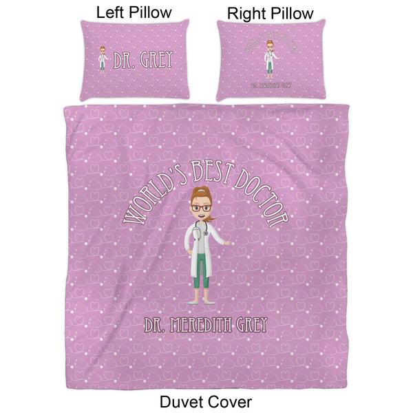 Doctor Avatar Duvet Cover Set - Queen - Approval