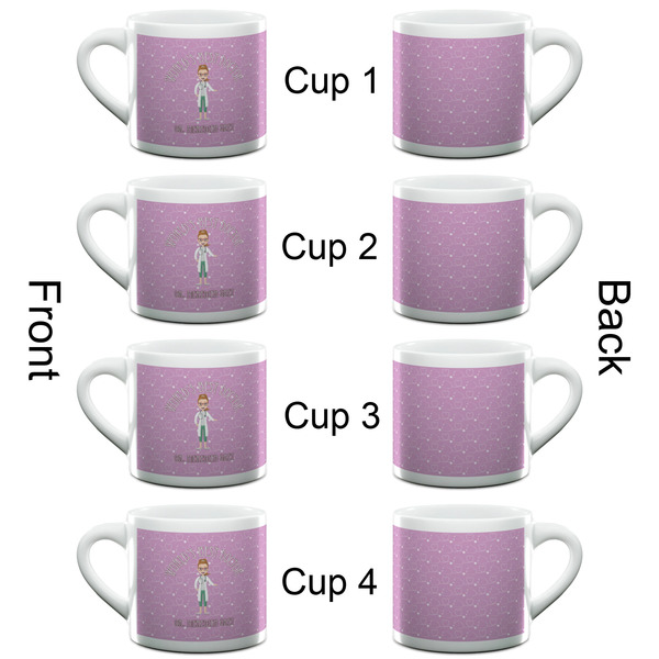Doctor Avatar Espresso Cup - 6oz (Double Shot Set of 4) APPROVAL