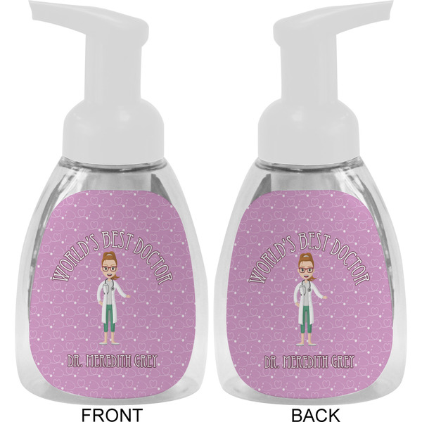 Doctor Avatar Foam Soap Bottle Approval - White