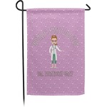 Doctor Avatar Small Garden Flag - Double Sided w/ Name or Text