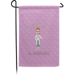 Doctor Avatar Small Garden Flag - Single Sided w/ Name or Text
