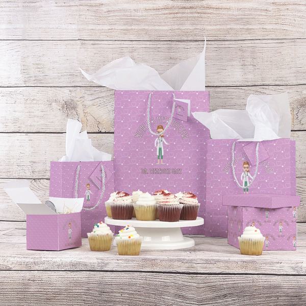 Doctor Avatar Gift Bags - In Context