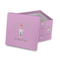 Doctor Avatar Gift Box with Lid - Canvas Wrapped (Personalized)