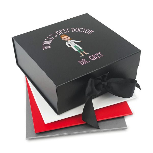 Custom Doctor Avatar Gift Box with Magnetic Lid (Personalized)