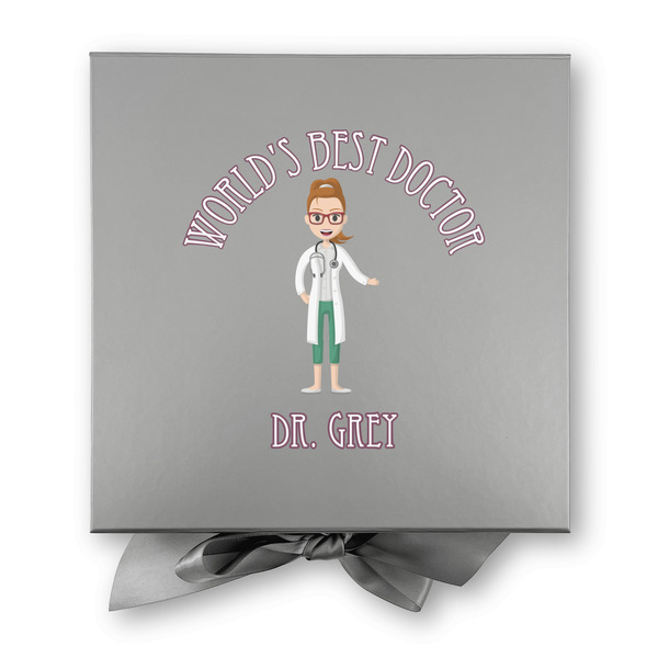 Doctor Avatar Gift Boxes with Magnetic Lid - Silver - Approval