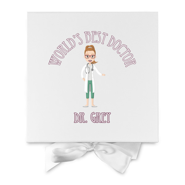 Doctor Avatar Gift Boxes with Magnetic Lid - White - Approval