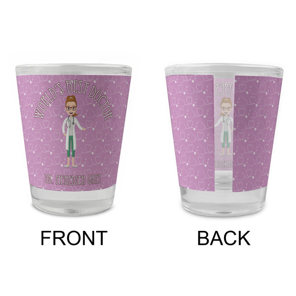 Doctor Avatar Glass Shot Glass - Standard - APPROVAL